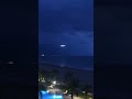 OVNI captado durante tormenta en Nayarit.