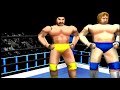 Virtual Pro Wrestling 64 SuperCard- WCW/NWO vs Japan Full Show