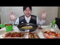 [해장]양선지 해장국 통편육 총각김치 밥말아서 야무지게 술 해장밥 먹방 [ASMR]