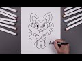 How To Draw Sprigatito | Pokemon Scarlet & Violet