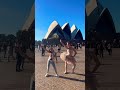 We were not expecting all those people to stop and watch 😆😆 #ballet #ballerina #dance #sydney