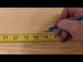 A Carpenter's Trick For Finding The Center