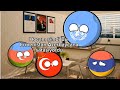 Ülkeler Okulda Tüm Bölümler | 30 Dakika | Countryballs  Derleme