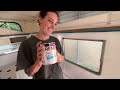 How to paint the original interior in a vintage caravan | Viscount Caravan Renovation Ep 4