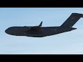 UAE (United Arab Emirates) C-17 Globemaster II Roaring Takeoff