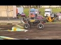 Monster truck show 2024 Lynden Washington Fairgrounds with Tough Trucks Racing