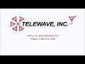 Telewave TPRD-1554 Cavity Duplexer Tuning