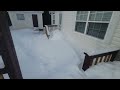 Snow in Nova Scotia Canada 🇨🇦 a Week Later