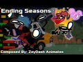 FNF x BFDI x Pibby/Battle For Corrupted Island Concept | Vs. Darkness | Ending Seasons (Remastered)