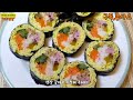 [키토김밥] 김밥집 사장님들도 이렇게 해보세요. 계란지단이 김에 척척 달라 붙어요.