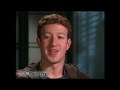 A young Mark Zuckerberg's early mistake