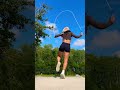 It’s freaking awesome when you catch the rope 😎🔥 #jumprope #cardio #fitness #shorts #footwork