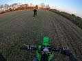 Kx450F crf450rx klx230 Quik ride Before dark pt4