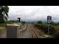 OLD VERSION - Welsh Highland Railway - Driver's Eye View - Part 1 - Porthmadog to Rhyd Ddu