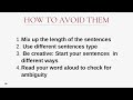 Writing Errors You Should Avoid as a Writer || Common Writing Mistakes