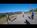 Running with Coree Woltering and Rob Krar from the furnace to Yellow Kid   2018 QS50K