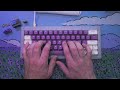 Akko V3 Lavender Pro | Tactile Switch Sound Test | KBDCraft Kit Adam