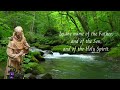 Prayer of St. Francis of Assisi with Calm Piano Music and Gentle Stream Sounds - Peace Prayer🕊️
