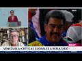 GLOBAL CRITICISM: The reactions of presidents to the re-election of Maduro in Venezuela