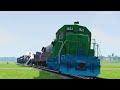 Trains Vs Potholes #40– BeamNG Drive