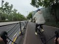 Cycling from Xupu Bridge to Lupu Bridge with huge headwind