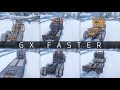 Heavy Trucks Battle USA Side - SnowRunner truck VS truck