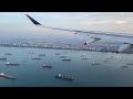 SMOOTH LANDING | Singapore Airlines A350 Landing in Singapore