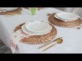 Spring clean & decorate with me 🌷 DIY | Table Decorating Ideas | Relaxing Video [SUB]