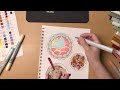 draw with me ☆ drawing food because im hungry!!