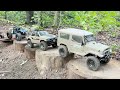 The Ravine Crawl W/ GTA RC Crawlers