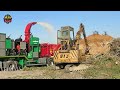 Amazing Dangerous Powerful Wood Chipper Machines, Fastest Tree Shredder Machines Working