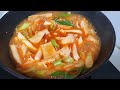 쌀떡볶이 만들기