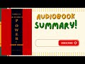 The 48 Laws of Power  Robert Greene Audiobook Summary