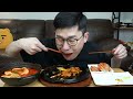 ASMR MUKBANGㅣPork belly kimchi fried rice & soft tofu stewㅣEATING SHOW