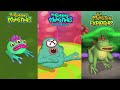 My Singing Monsters Vs The Lost Landscapes Vs The Monster Exolorers | Redesign Comparisons