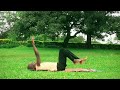 Garden Yoga for Shoulders and Hamstrings