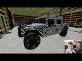 Buying abandoned ranch full of expensive camo vehicles | Farming Simulator 22