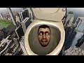 Escapando do Skibidi Toilet Gigante no  Teardown com Mods