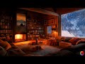 A L P S - Magical Atmosphera & Cozy Fireplace Sounds/Ambience Music & Peaceful Relaxation Sleeping