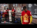 Vasyl Lomachenko's FULL shadow boxing workout - Lomachenko vs. Marriaga video