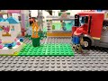 Lego Firefighter On the Scene