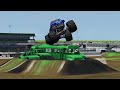 Monster Jam BeamNG. Drive Crash Madness Vol. 1!