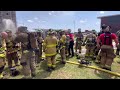 Tulsa Fire Academy Class 110 Flashover Chamber Day
