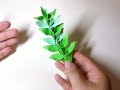 Xếp chiếc lá từ giấy cực đơn giản 🌱