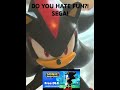 Shadow reacts to Shadow costume in Sonic Superstars