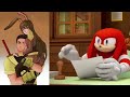 Knuckles rates RWBY ships