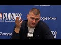 Nikola Jokić Full Post Game Three Press Conference vs. Timberwolves 🎙
