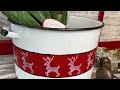 Thrift to Treasure - 5 Holiday Vintage Upcycles - High End Christmas Decor on a Budget - Easy DIY’s