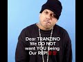Dear TRANZINO! We DO NOT WANT YOU REPRESENTING US!💯💯💯
