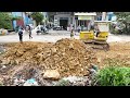 Unexpected.!! Update New Plan Push Fill Southern Part​ Huge Size Of Work Skills ​Komatsu Dozer Truck